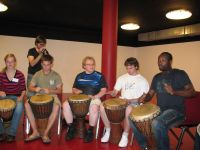 Training on drumming